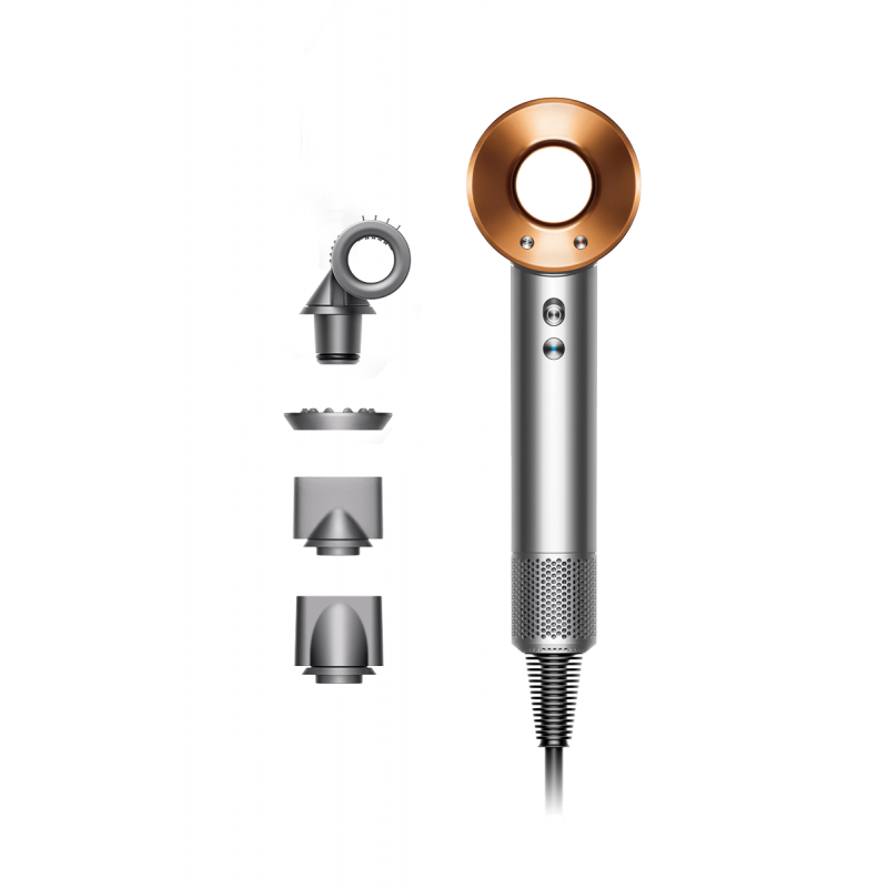 Фен Dyson Supersonic HD15, Nickel / Copper