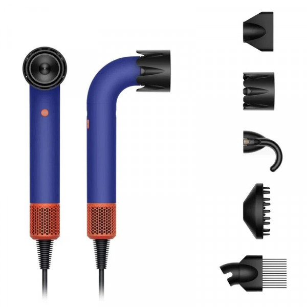 Фен Dyson Supersonic r HD18 Professional, Vinca Blue / Topaz Orange
