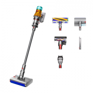 Пылесос Dyson V12S Detect Slim Submarine, Yellow / Nickel