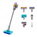 Пылесос Dyson V15S Detect Submarine SV47, Yellow / Nickel