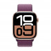 Часы Apple Watch Series 10 42mm Rose Gold Aluminium Case With Plum Sport Loop