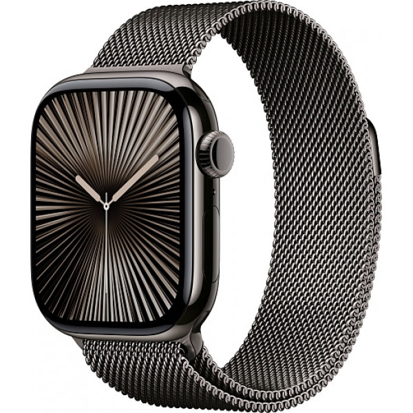 Часы Apple Watch Series 10 42mm Slate Titanium Case With Slate Milanese Loop