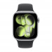 Часы Apple Watch Series 11 42mm Silver Aluminium Case With Black Sport Band S/M