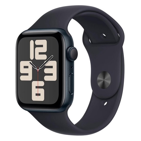 Часы Apple Watch Series SE 2024 44mm Aluminium Case, Midnight Sport Band S/M