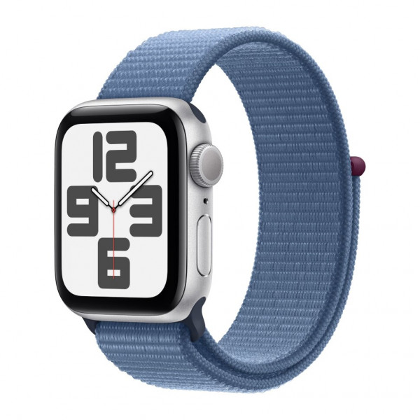 Часы Apple Watch Series SE 2023 40mm Silver Aluminium Case with Winter Blue Sport Loop