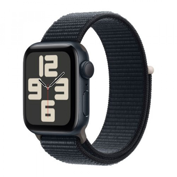 Часы Apple Watch Series SE 2024 44mm Aluminium Case, Midnight Sport Loop