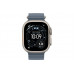 Часы Apple Watch Ultra 3 2025 49mm Natural Titanium Case With Anchor Blue Ocean Band