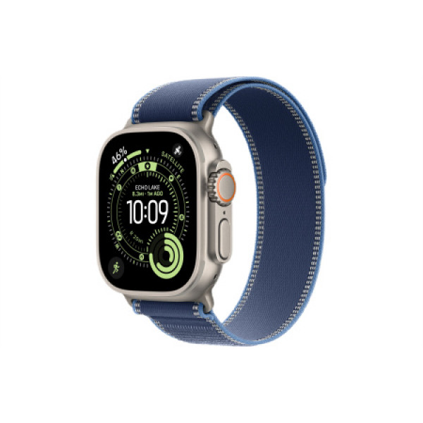 Часы Apple Watch Ultra 3 2025 49mm Natural Titanium Case With Blue/Bright Blue Trail Loop (S/M)