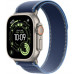 Часы Apple Watch Ultra 3 2025 49mm Natural Titanium Case With Blue/Bright Blue Trail Loop (S/M)