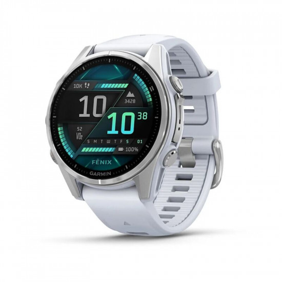Часы Garmin Fenix 8, 43mm, Amoled Silver (010-02903-00)