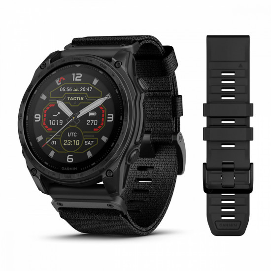 Часы Garmin Tactix 8 Solar Sapphire, 51mm, Black (010-03407-10) Ballistics Elite
