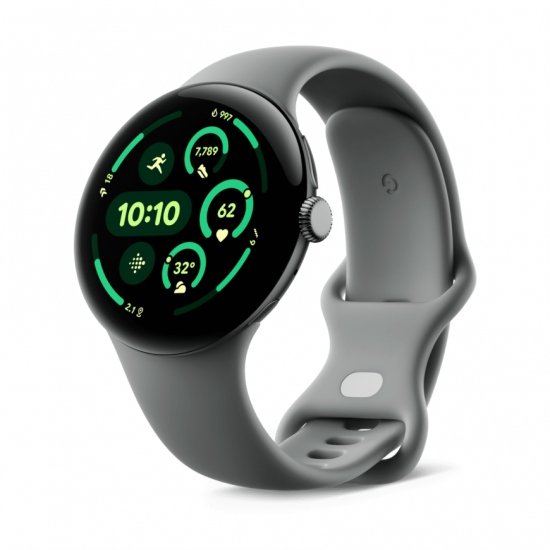 Google Pixel Watch 3, 45mm, Wi-Fi, Matte Hazel With Hazel Band