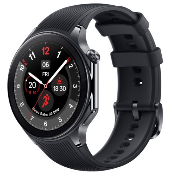 OnePlus Watch 2, Black Steel