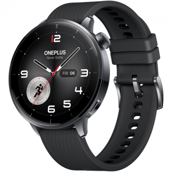 OnePlus Watch 3, OPWE242, Black Steel