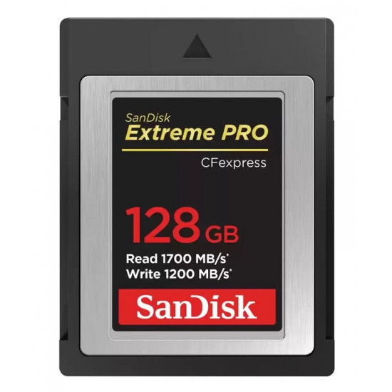 Карта памяти SanDisk 128GB CFexpress Extreme PRO (1700R/1200W) (SDCFE-128G)