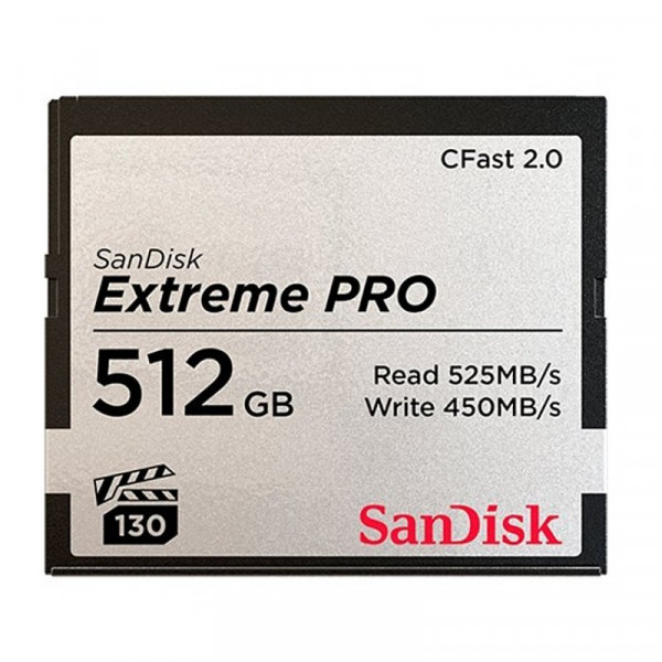 Карта памяти SanDisk 512GB Extreme PRO CFast 2.0 Memory Card (SDCFSP-512G-G46D) Карта памяти SanDisk 512GB Extreme PRO CFast 2.0 Memory Card (SDCFSP-512G-G46D)