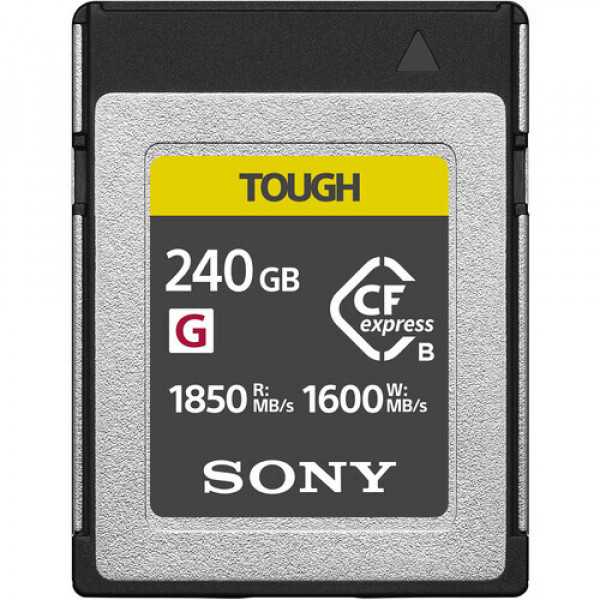 Карта памяти Sony 240GB CFexpress Type B TOUGH Memory Card (CEB-G240T)