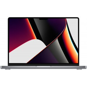 Ноутбук Apple MacBook Pro 14 (M1 Pro 10C CPU, 16C GPU, 16Gb, 1Tb SSD), MKGQ3, Space Gray