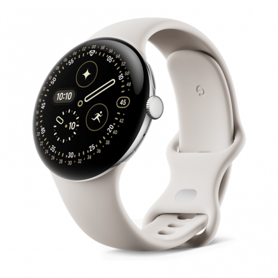 Google Pixel Watch 4, 45mm, LTE, Porcelain