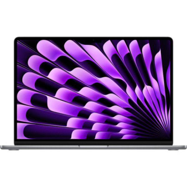 Ноутбук Apple MacBook Air 15 (M3, 8C CPU/10C GPU, 8Gb, 256Gb SSD), MRYM3, Space Gray