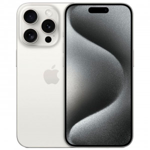 iPhone 15 Pro, 512GB, White Titanium