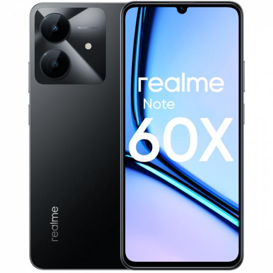Realme Note 60X, 3.64Gb, Black