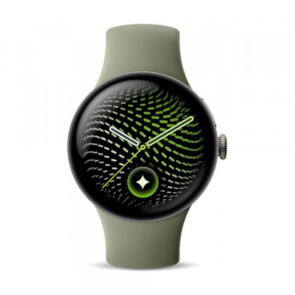 Google Pixel Watch 5, 45mm, Wi-Fi, Satin Pyrite/Olive