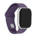 Часы Apple Watch Series 11, 46mm, Silver Aluminium Case With Purple Fog Sport Band S/M