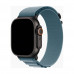 Часы Apple Watch Ultra 3 2025, 49mm, Natural Titanium Case With Blue/Bright Blue Trail Loop S/M