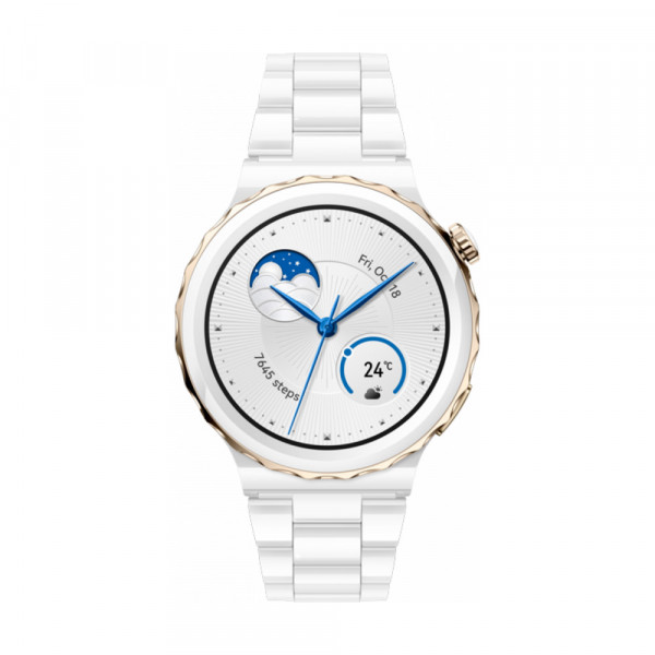 Huawei Watch 6 Pro, 43mm, LTE, Ceramic White (LEB-AL10)