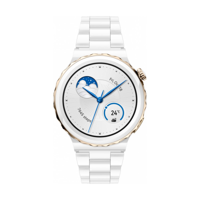 Huawei Watch 6 Pro, 43mm, LTE, Ceramic White (LEB-AL10)