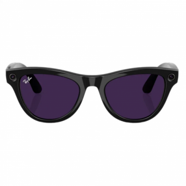Умные очки Ray-Ban Meta Skyler, Shiny Black to Amethyst Transitions (150-52)