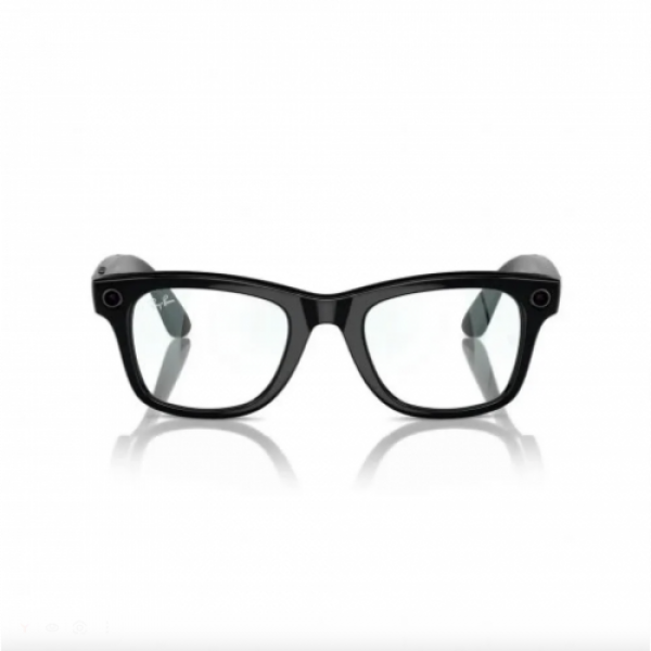 Умные очки Ray-Ban Wayfarer, Shiny Black Clear (155-53)