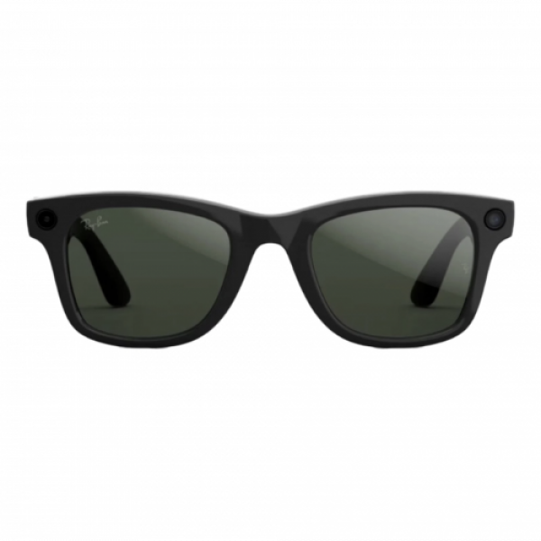 Умные очки Ray-Ban Wayfarer, Shiny Black/Transitions Graphite Green (155-53) gen 2